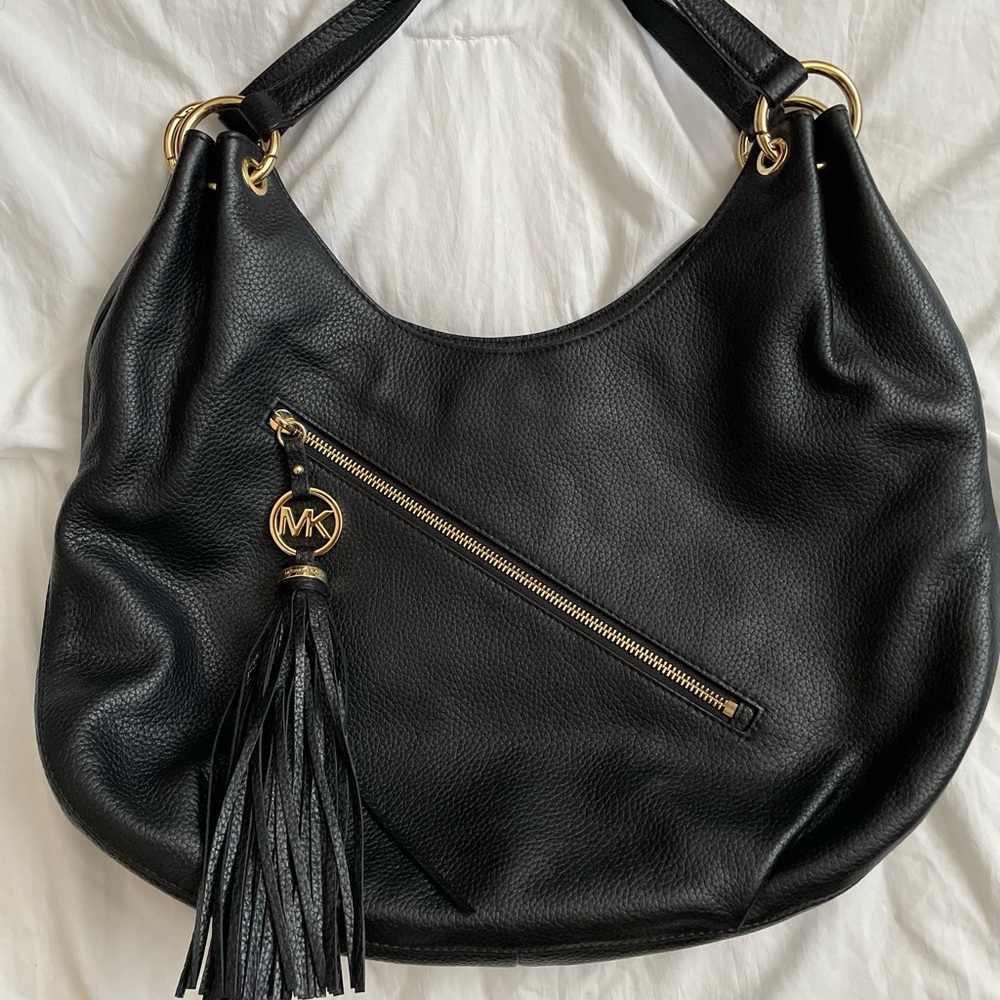 Michael Kors Hobo Bag with Tassel Detail